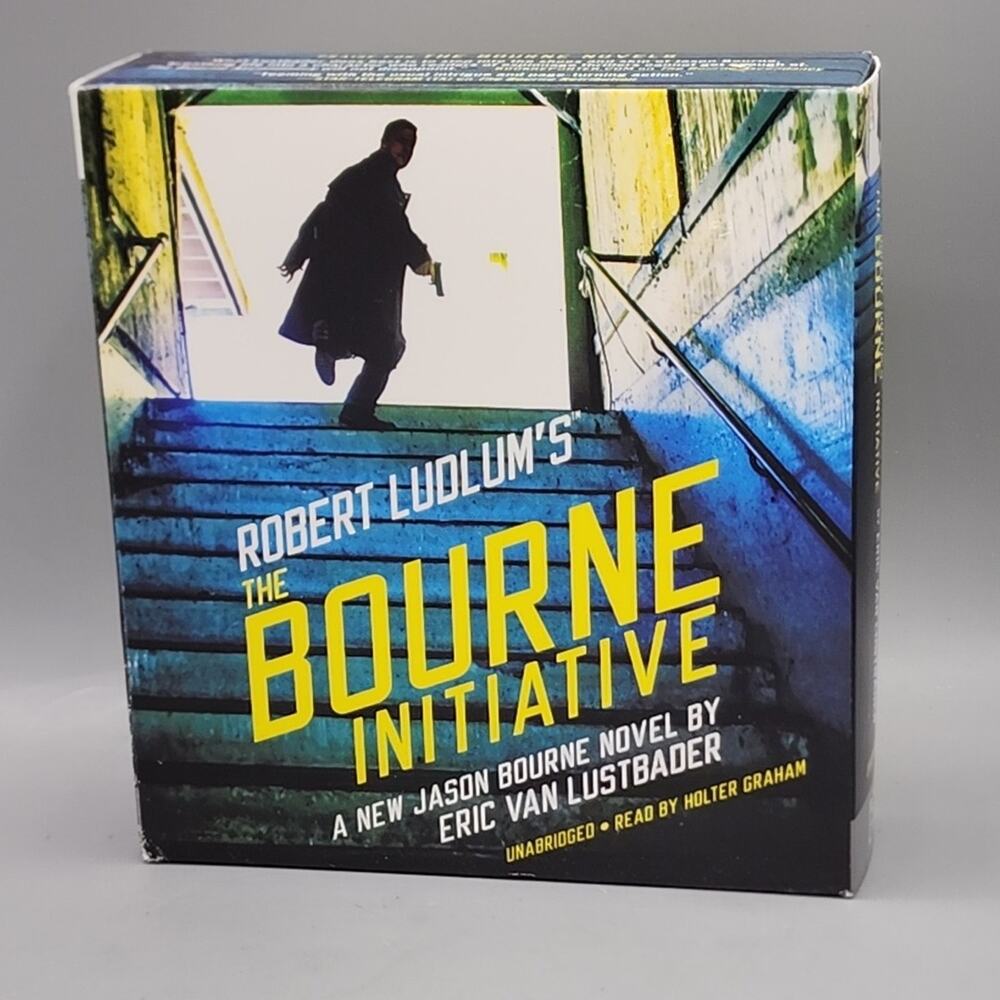 Robert Ludlums The Bourne Initiative Jason Bourne Series CDs 13 Hrs Unabridged